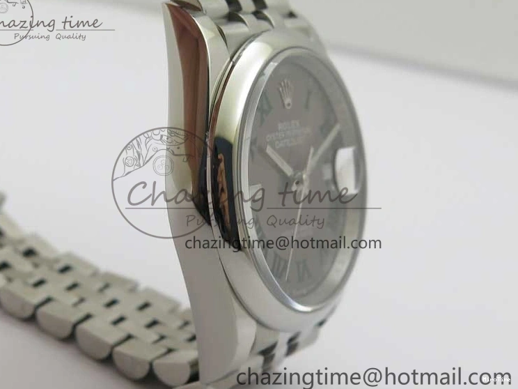 MiroTime 0420 Durable DateJust 36 SS 126200 BP Maker 1:1 Best Edition Gray Roman Dial on Jubilee Bracelet 2530